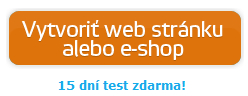 vytvoriť web stránku alebo e-shop